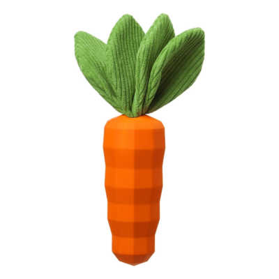 Interactive squeaky dog ​​toy - Durable rubber, suitable for medium to large breeds