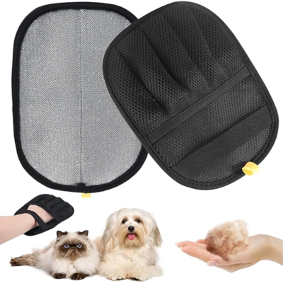 Reusable Pet Hair Removal Gloves - Suitable for dogs and cats