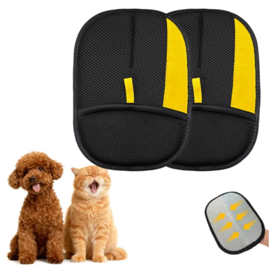 Static Hair Removal Gloves - Upgraded version, suitable for various cleaning environments