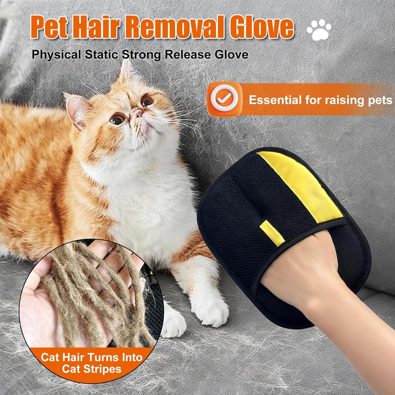 Static Hair Removal Gloves - Upgraded version, suitable for various cleaning environments - Image 2